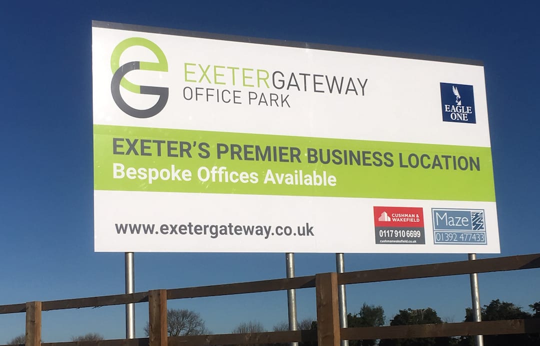 Exeter Gateway Office Park Sign