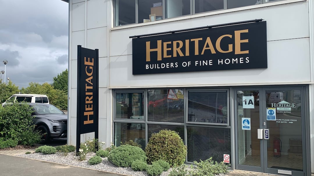Heritage Builders signs